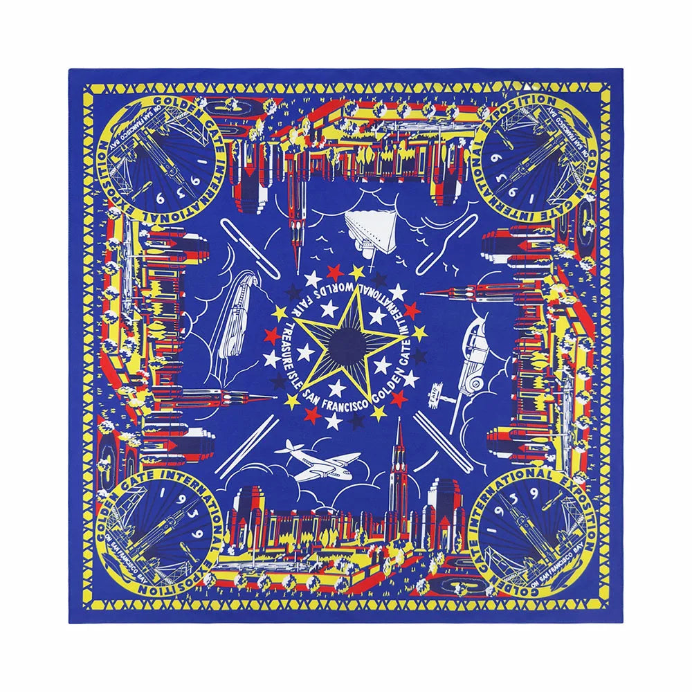 Cotton Bandana Paisley Square Head Scarf for Sports and Casual Wear