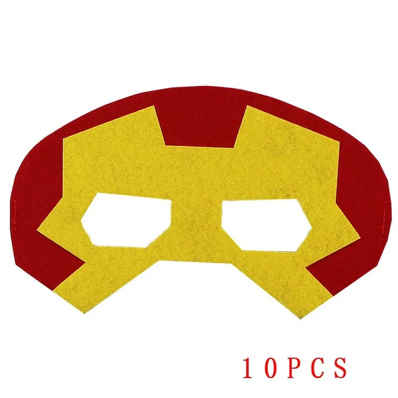 Superhero Masks for Kids, Party Dress-Up Costume Set