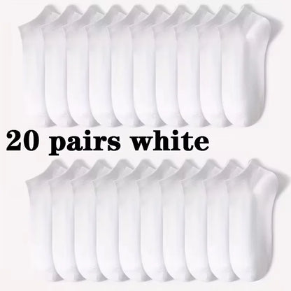 No Show Socks Breathable Low Cut Ankle Socks 5 & 10 Pack