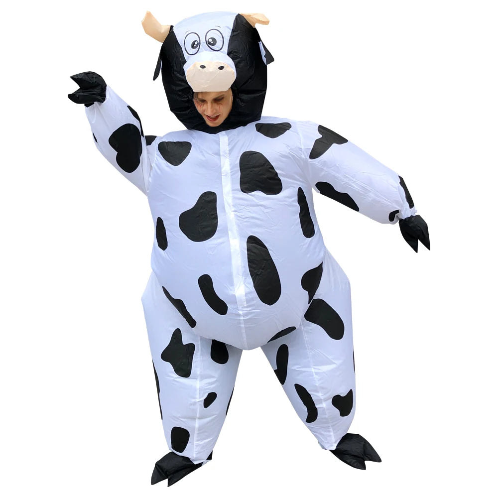 Inflatable Cow Monster Costume for Adults