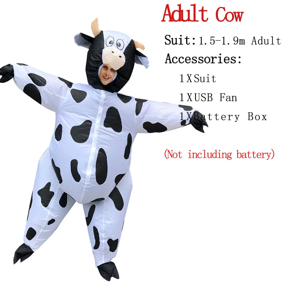 Inflatable Cow Monster Costume for Adults
