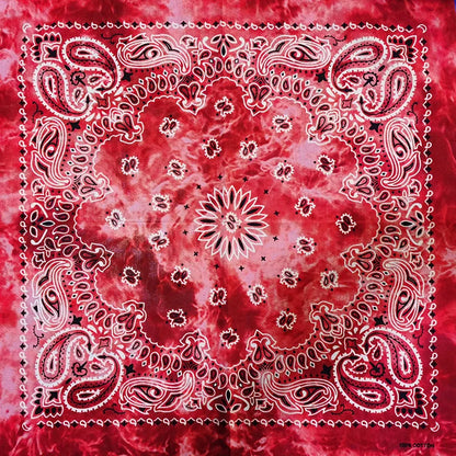 Cotton Bandana 55cm Square Paisley Scarf for Men & Women