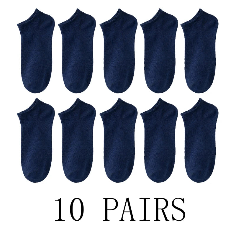 No Show Socks Breathable Low Cut Ankle Socks 5 & 10 Pack