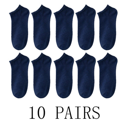 No Show Socks Breathable Low Cut Ankle Socks 5 & 10 Pack