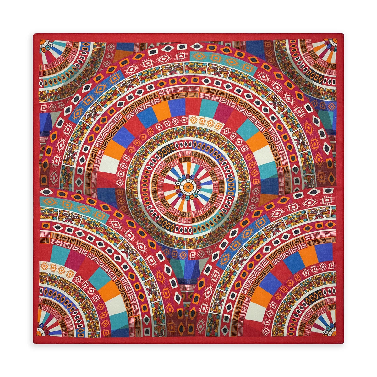 Cotton Bandana Paisley Square Head Scarf for Sports and Casual Wear