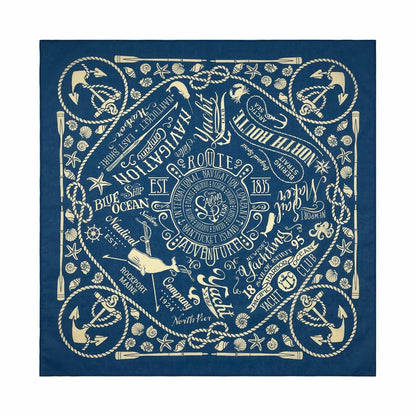 Cotton Bandana Paisley Square Head Scarf for Sports and Casual Wear