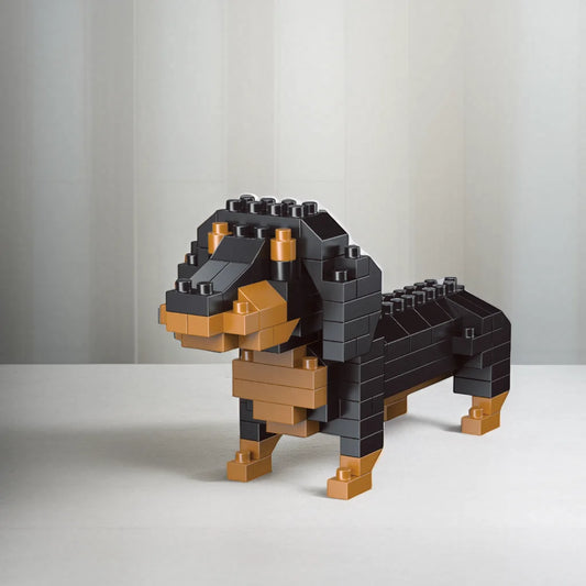 Dog Building Block Set Mini Micro Brick Construction Model Toy