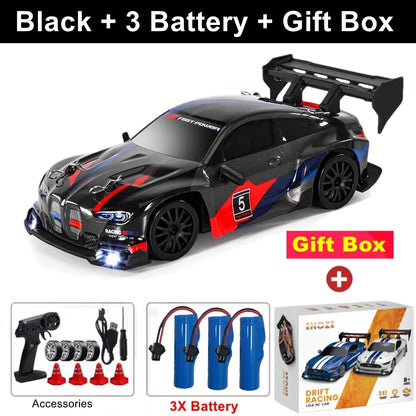 RC Drift Car 4WD Remote Control Racing Car 1:24 Scale RTR