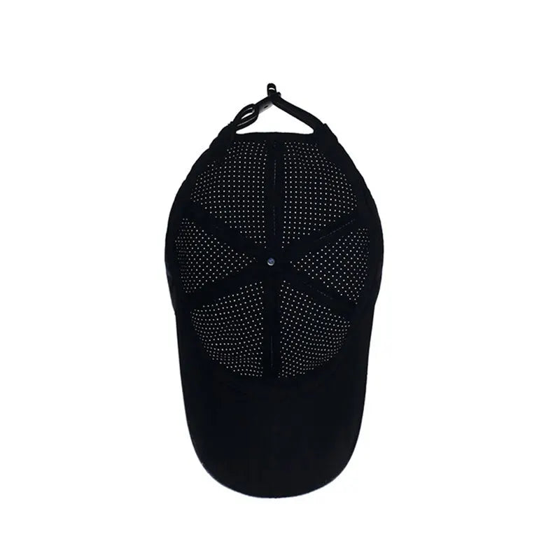 Mesh Baseball Cap Adjustable Breathable Sun Hat for Men and Women