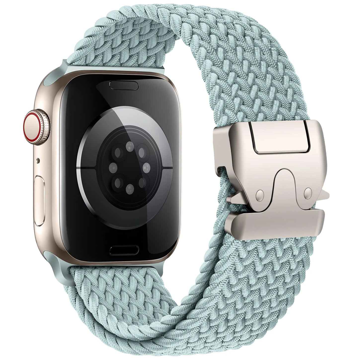 Braided Nylon Watch Band with Parachute Strap for 41mm–49mm Watches