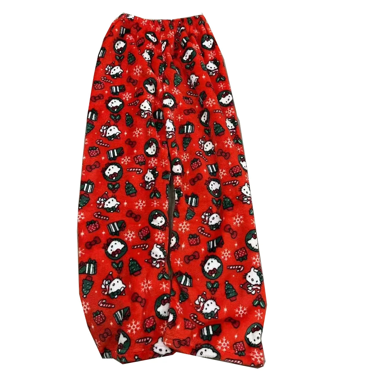 Women’s Cartoon Pajama Pants with Elastic Waist