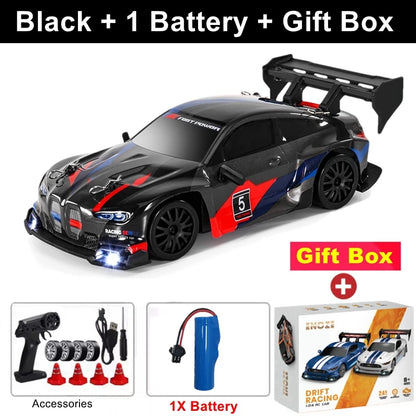 RC Drift Car 4WD Remote Control Racing Car 1:24 Scale RTR