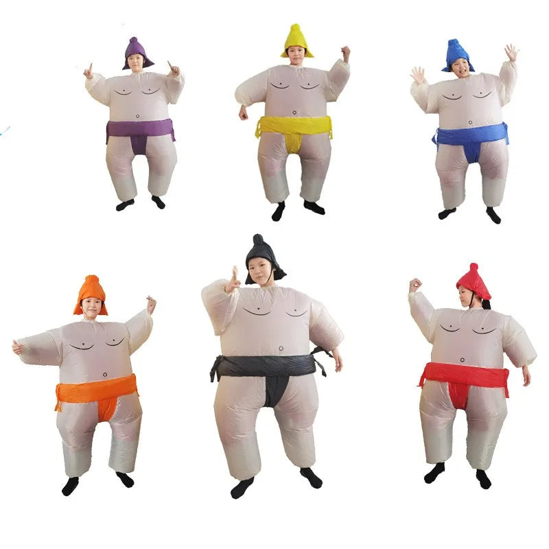 Inflatable Sumo Costume for Kids and Adults