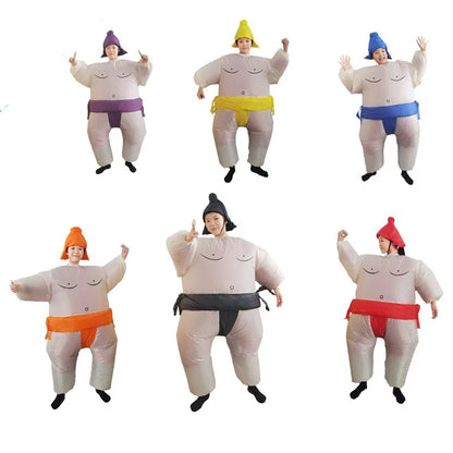 Inflatable Sumo Costume for Kids and Adults