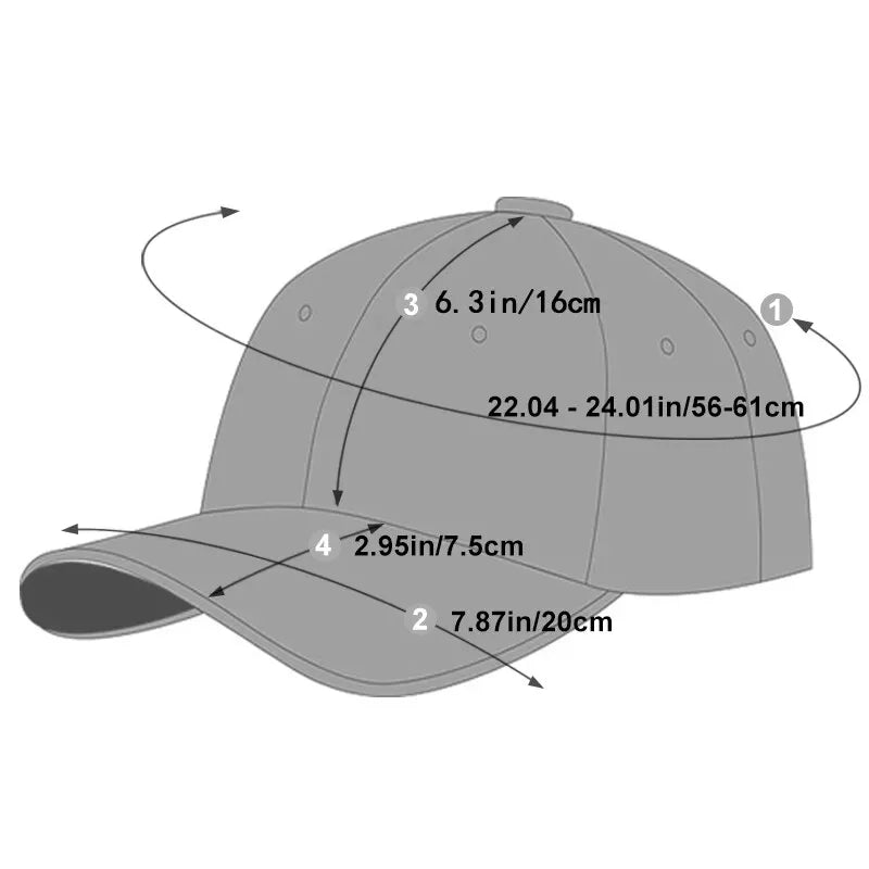 Camouflage Baseball Cap Adjustable Unisex Sun Protection Hat
