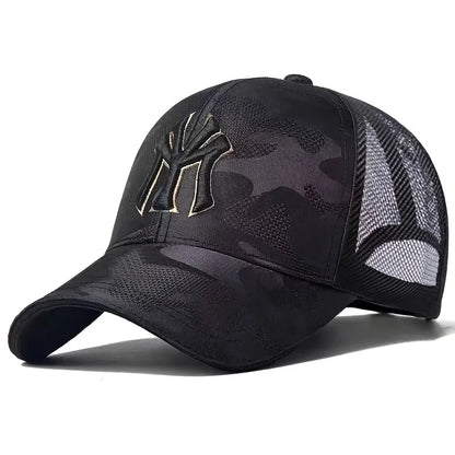 Camouflage Baseball Cap Adjustable Unisex Sun Protection Hat