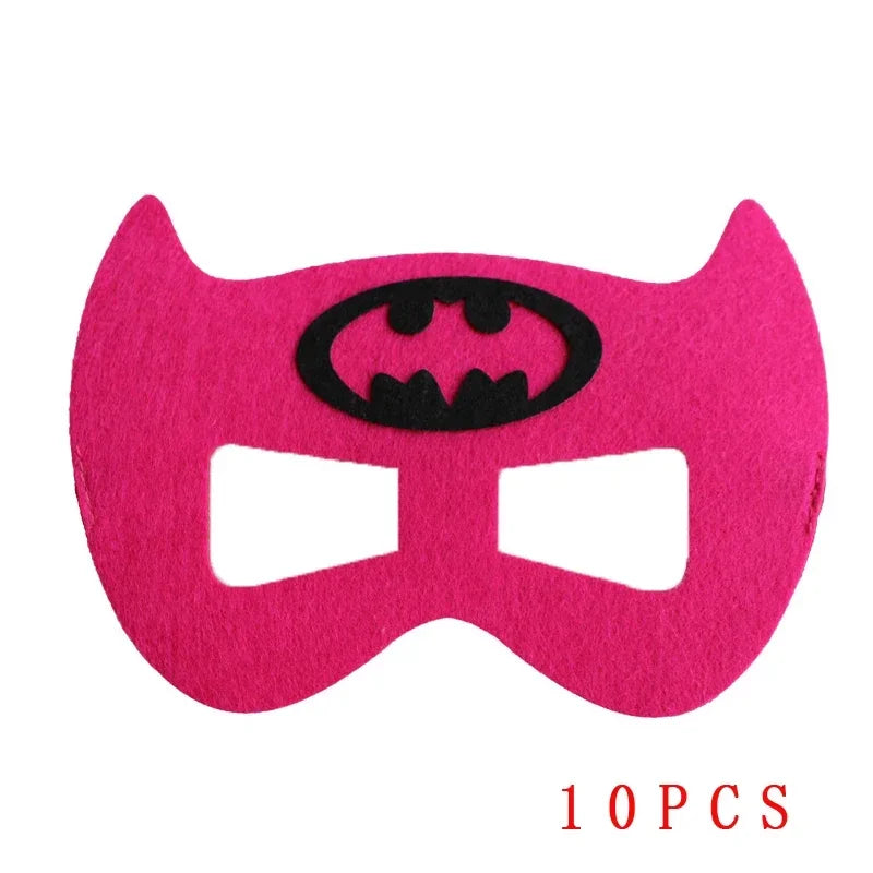 Superhero Masks for Kids, Party Dress-Up Costume Set