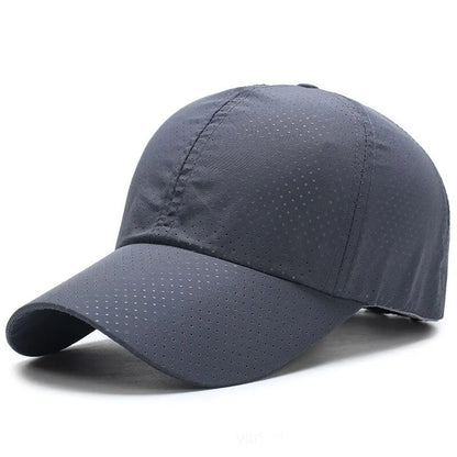 Mesh Baseball Cap Adjustable Breathable Sun Hat for Men and Women