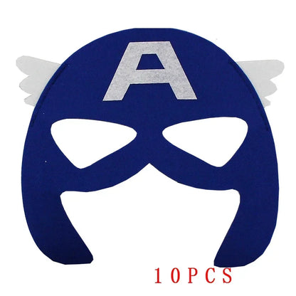 Superhero Masks for Kids, Party Dress-Up Costume Set