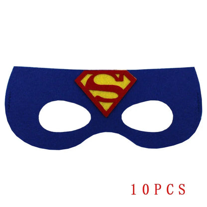 Superhero Masks for Kids, Party Dress-Up Costume Set