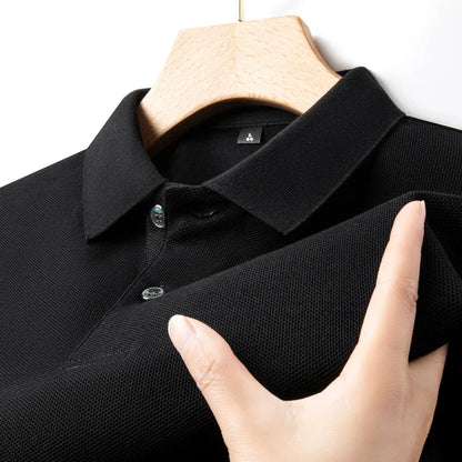 Men's Cotton Polo Shirt Short Sleeve Casual Golf Tee