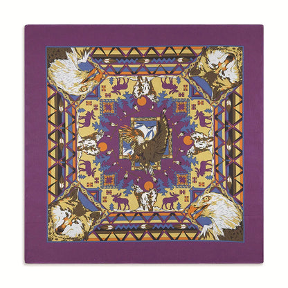 Cotton Bandana Paisley Square Head Scarf for Sports and Casual Wear