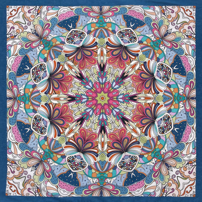 Cotton Bandana Paisley Square Head Scarf for Sports and Casual Wear