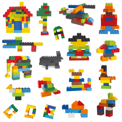 Building Blocks Set 300/500/1000 Pieces Creative Bulk Brick Collection