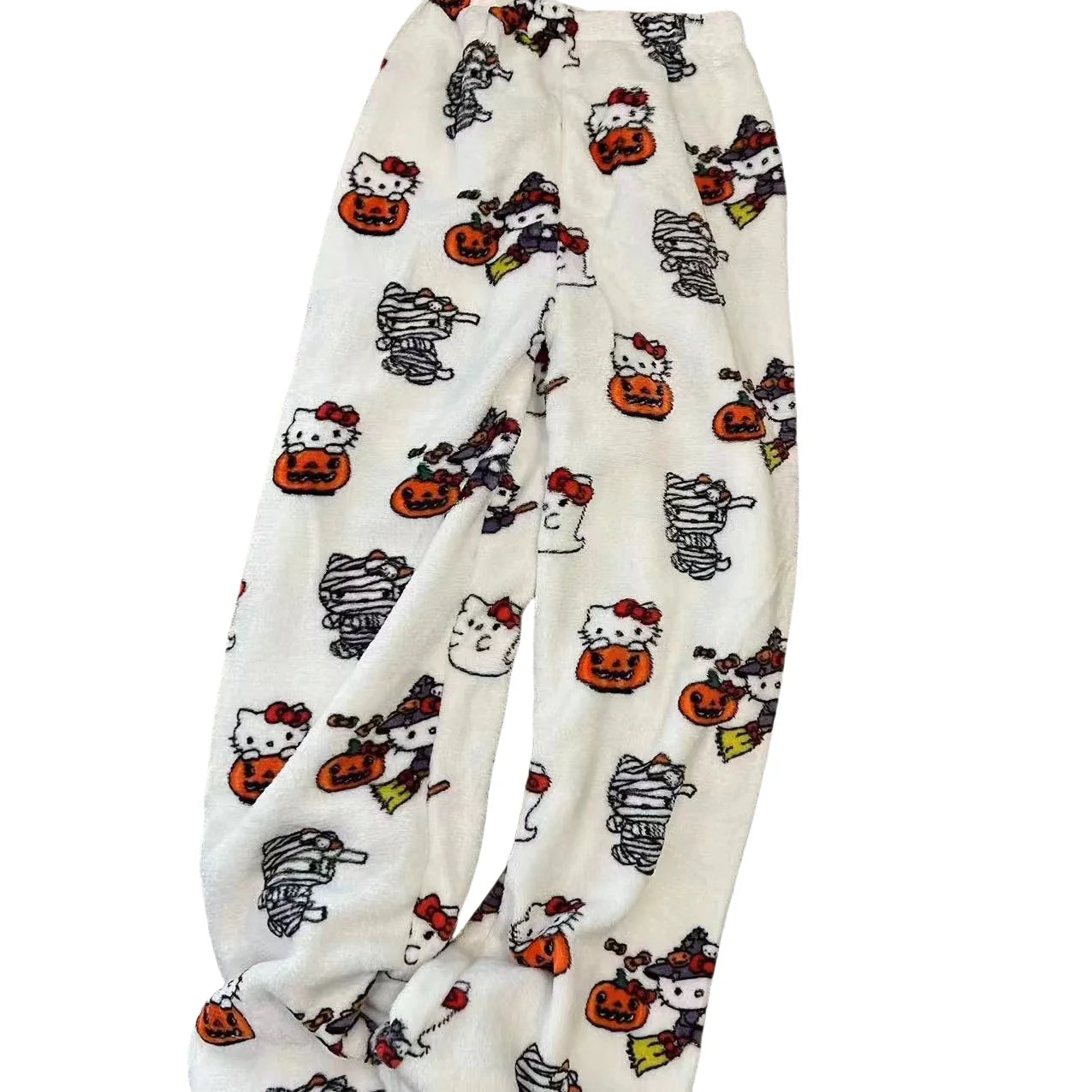 Women’s Cartoon Pajama Pants with Elastic Waist