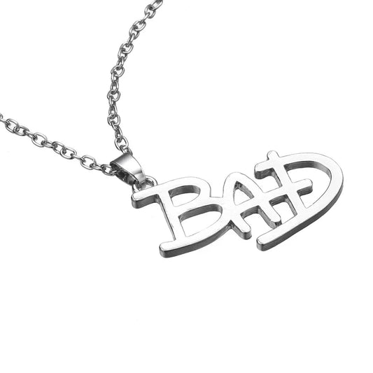 Stainless Steel Pendant Necklace with Metal Chain for Men & Women