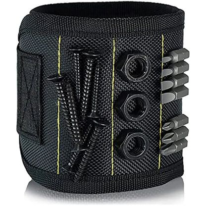 Magnetic Wristband for Screws, Nails & Drill Bits Tool Holder