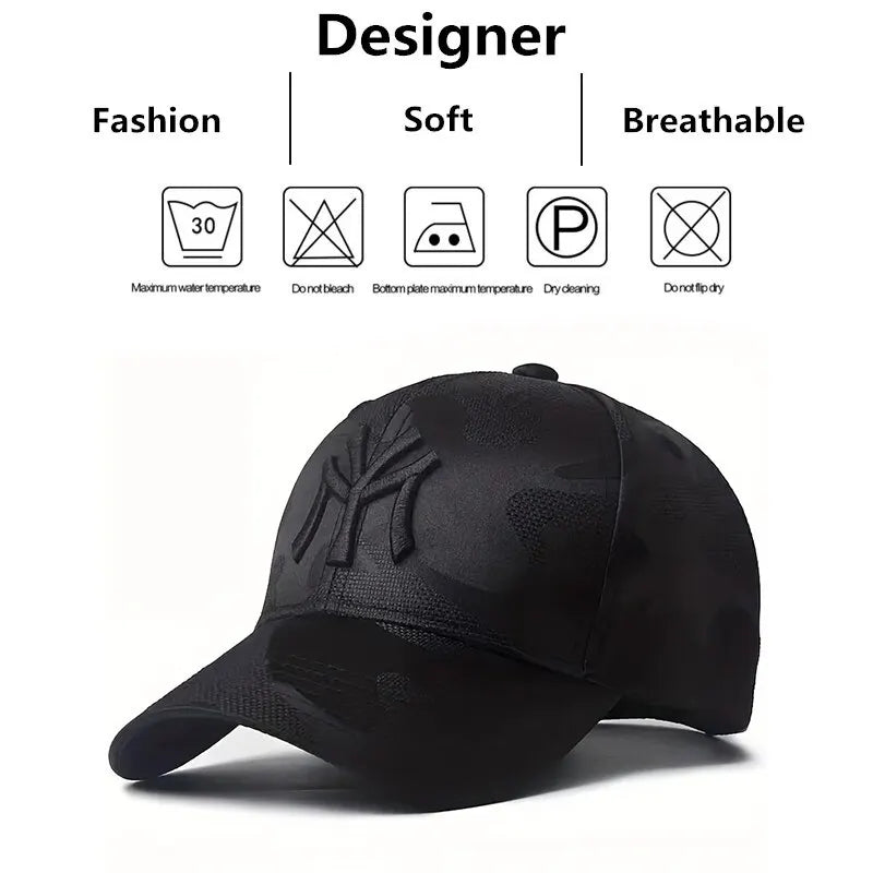 Camouflage Baseball Cap Adjustable Unisex Sun Protection Hat
