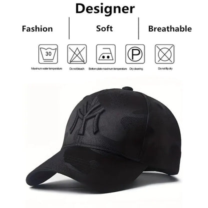 Camouflage Baseball Cap Adjustable Unisex Sun Protection Hat