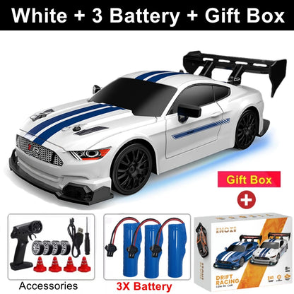 RC Drift Car 4WD Remote Control Racing Car 1:24 Scale RTR