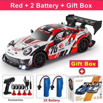 RC Drift Car 4WD Remote Control Racing Car 1:24 Scale RTR