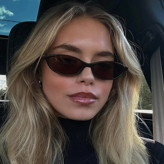 Oval Sunglasses with UV400 Mirror Lenses for Men & Women