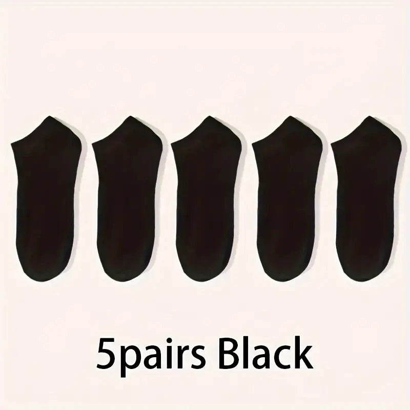 No Show Socks Breathable Low Cut Ankle Socks 5 & 10 Pack