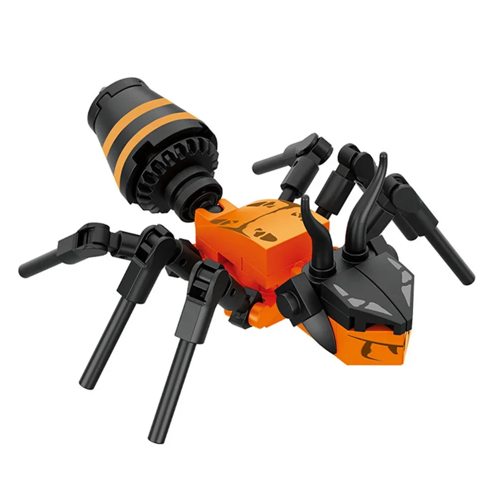 Insect Building Block Set DIY Animal Construction Toy for Kids