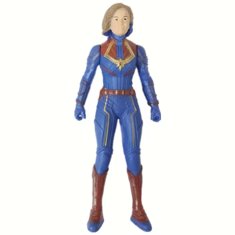 Superhero Action Figure 17cm Light-Up Poseable Collectible Model