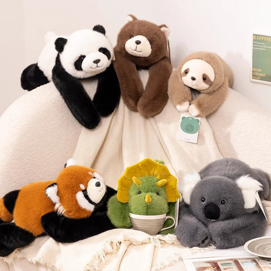 Long Plush Pillow Stuffed Animal Body Cushion 50-65cm
