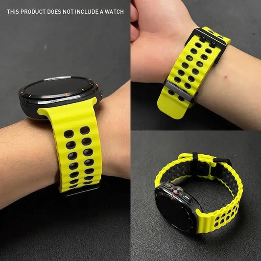 Silicone Watch Band Sport Strap for 47mm Smartwatch