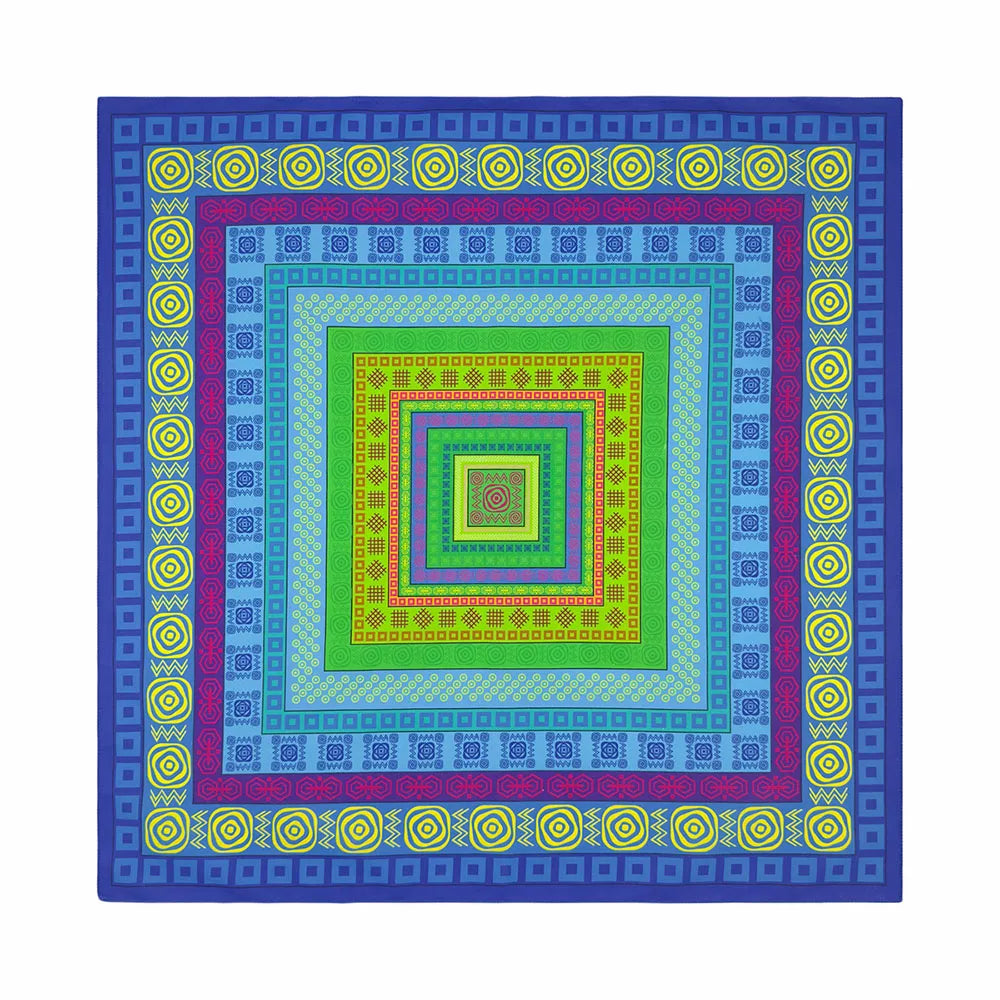 Cotton Bandana Paisley Square Head Scarf for Sports and Casual Wear