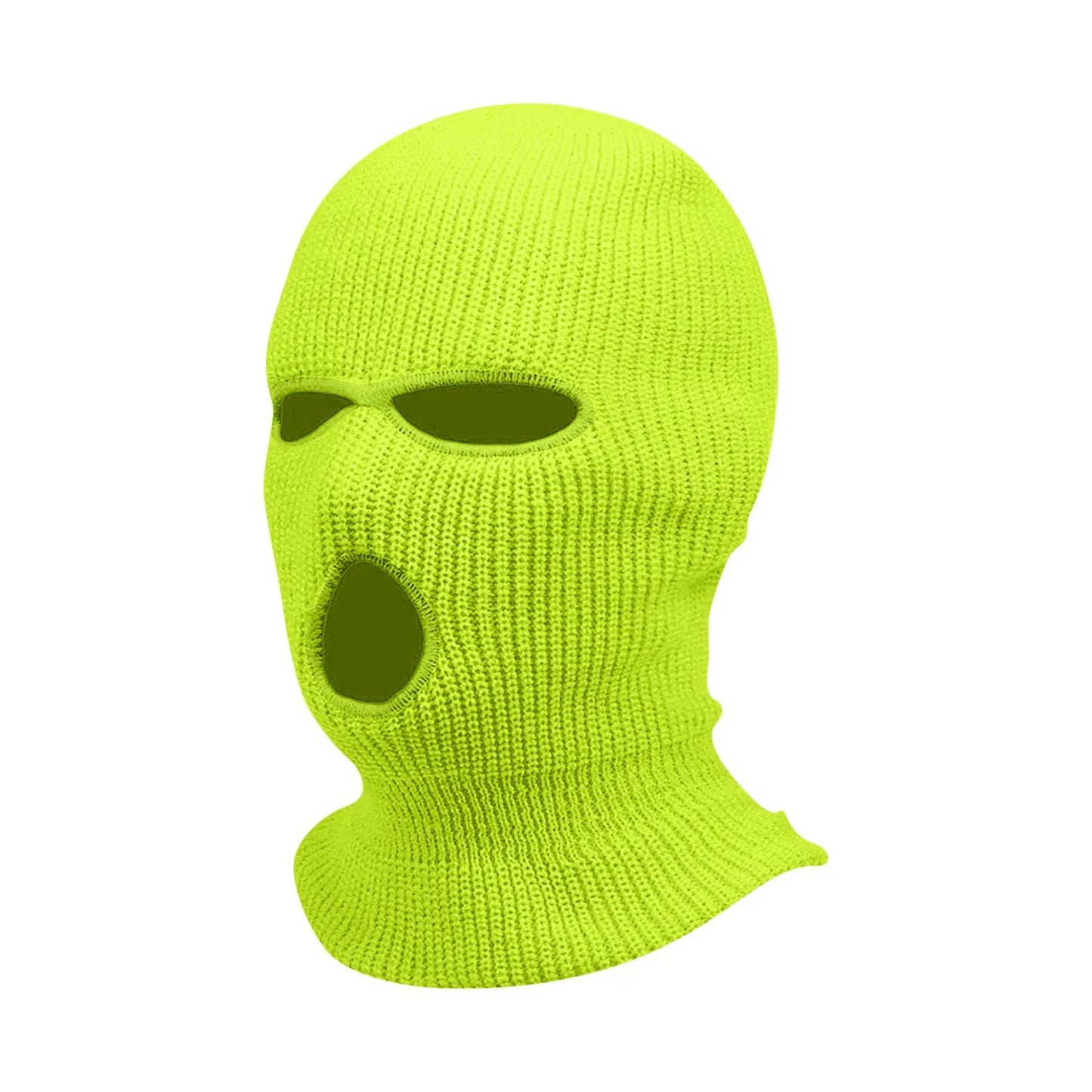 3 Hole Balaclava Ski Mask Windproof Knit Winter Face Cover