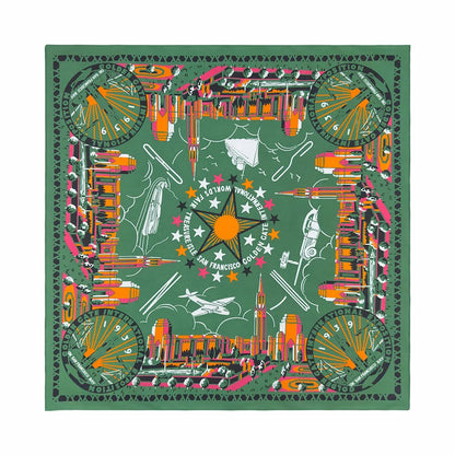 Cotton Bandana Paisley Square Head Scarf for Sports and Casual Wear