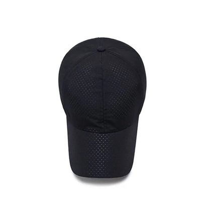 Mesh Baseball Cap Adjustable Breathable Sun Hat for Men and Women