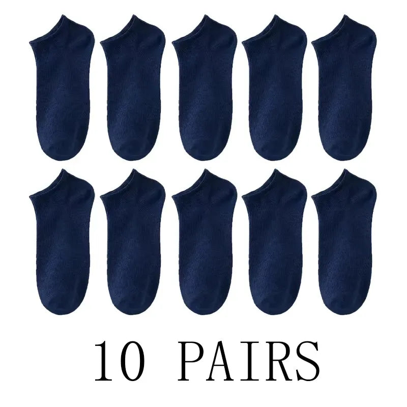 No Show Socks Breathable Low Cut Ankle Socks 5 & 10 Pack