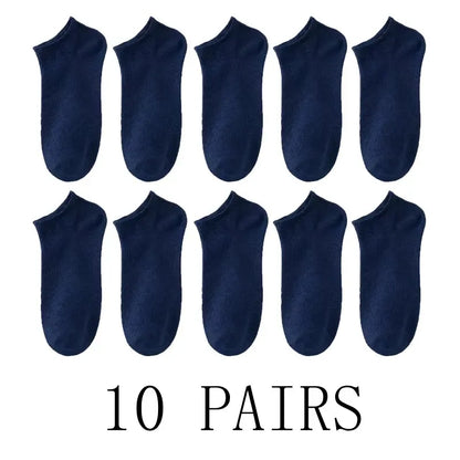 No Show Socks Breathable Low Cut Ankle Socks 5 & 10 Pack