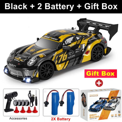 RC Drift Car 4WD Remote Control Racing Car 1:24 Scale RTR
