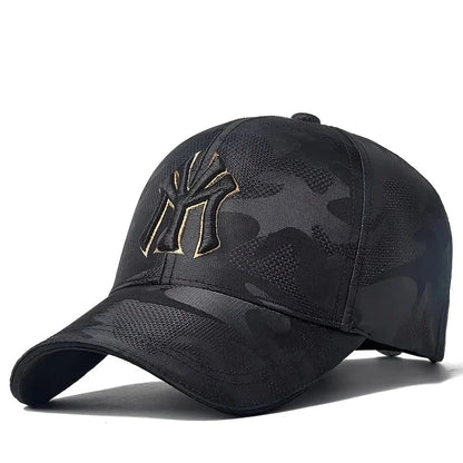 Camouflage Baseball Cap Adjustable Unisex Sun Protection Hat