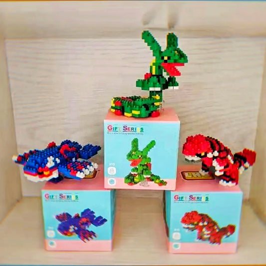 Mini Building Block Set – Micro Building Block Model Kit for Display